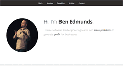 Desktop Screenshot of benedmunds.com